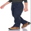 CQR Kids Youth Hiking Cargo Pants, UPF 50+ Quick Dry Convertible Zip Off Pants, Outdoor Camping Pants, Shenah Venture Pristine Navy, Medium view 4