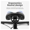 TERPON Bicycle Saddle Shock Absorbing Racing Saddle Breatheable Hollow Bicycle Cushion Seat Rainproof Foam Cycling Bike Seat Bicycle Saddle (Color : 38210012002, Size : 1) view 4