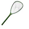 Aventik Fly Floating Fishing Net Carbon Fiber Landing Trout Net Clear Rubber Ghost Net Catch & Release(Long Handle Green) view 1