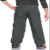 CQR Kids Youth Hiking Cargo Pants, UPF 50+ Quick Dry Convertible Zip Off Pants, Outdoor Camping Pants, Shenah Venture Carbon Grey, Medium view 4