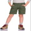 CQR Kids Youth Hiking Cargo Pants, UPF 50+ Quick Dry Convertible Zip Off Pants, Outdoor Camping Pants, Shenah Venture Army Green, Medium view 2