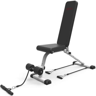 Gym Adjustable Utility Bench Weight Bench Adjustable Dumbbell Adjustable Benches Folding Fitness Chair Dumbbell Bench-Adjustable Bench 1,000 lb Rated Flat/Incline/Decline,Black