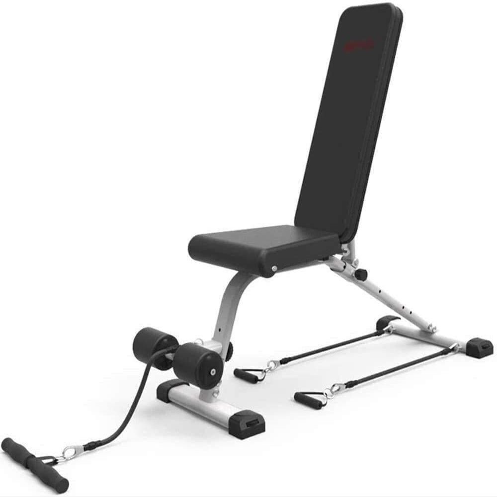 Gym Adjustable Utility Bench Weight Bench Adjustable Dumbbell Adjustable Benches Folding Fitness Chair Dumbbell Bench-Adjustable Bench 1,000 lb Rated Flat/Incline/Decline,Black