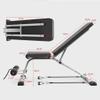 Gym Adjustable Utility Bench Weight Bench Adjustable Dumbbell Adjustable Benches Folding Fitness Chair Dumbbell Bench-Adjustable Bench  1,000 lb Rated  Flat/Incline/Decline,Black view 2