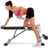 Gym Adjustable Utility Bench Weight Bench Adjustable Dumbbell Adjustable Benches Folding Fitness Chair Dumbbell Bench-Adjustable Bench  1,000 lb Rated  Flat/Incline/Decline,Black view 4