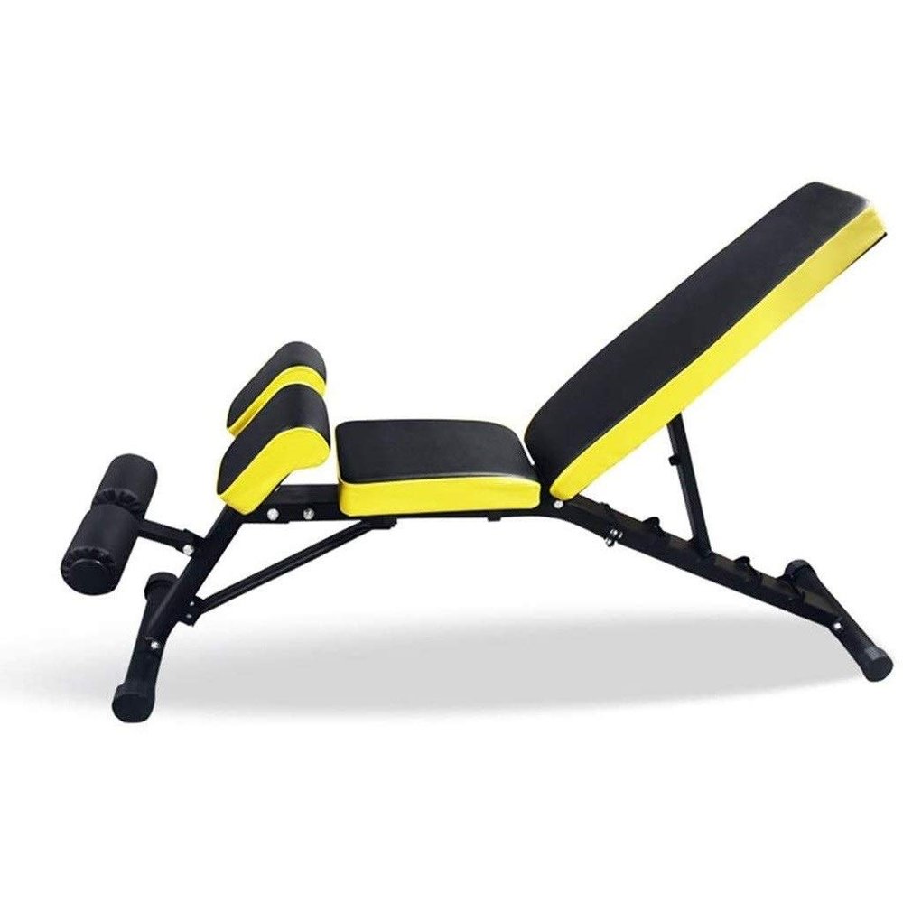 Deluxe Foldable Utility Weight Bench Adjustable Sit Up AB Incline Bench Gym Equipment
