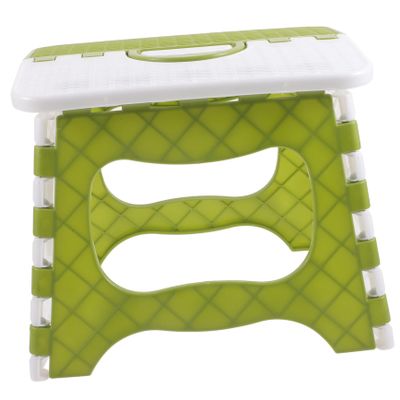 BESPORTBLE Portable Folding Stool Small Creative and Convenient Chair for Home Use Easy to Clean Space-Saving Design Green