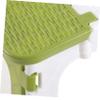 BESPORTBLE Portable Folding Stool Small Creative and Convenient Chair for Home Use Easy to Clean Space-Saving Design Green view 3