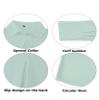 YAMANMAN Women's Button Down Shirt Classic Long Sleeve Collared Tops Work Office Chiffon Blouse view 4