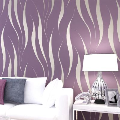 Modern Wallpaper Stick Wallpaper Kitchen Bedroom Stickers Murals Tile Stickers Wallpaper Gold Wallpaper Glitter Bedroom Damask Rose Living Room Wallpaper Extra Thick 3D (Color : A)