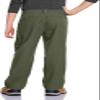 CQR Kids Boys Hiking Cargo Pants, Water Resistant UPF 50+ Quick Dry Youth Casual Outdoor Climbing Camping Trousers, Shenah Trail Army Green, Small view 2