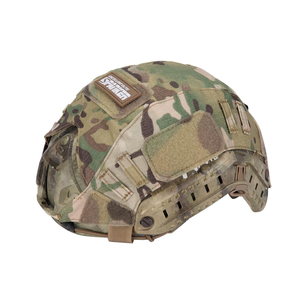EXCELLENT ELITE SPANKER Tactical Helmet Cover, Military Fast Helmet Cover for Ops-Core Fast PJ/MH in Size M/L -Without Helmet(Multicam)