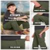 CQR Kids Youth Hiking Cargo Pants, Outdoor Camping Pants, UPF 50+ Quick Dry Regular Pants, Shenah Trail Army Green, X-Small view 4
