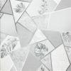 Modern Wallpaper Stick Wallpaper Kitchen Bedroom Stickers Murals Tile Stickers Wallpaper Gold Wallpaper Glitter Bedroom Damask Rose Living Room Wallpaper Extra Thick 3D (Color : F) view 1