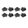 Leefasy 8X Camping Chair Connectors Folding Chair Repair Accessories Portable Parts Camping Chair Attachment for Lawn Outdoor Stool, Style A view 1