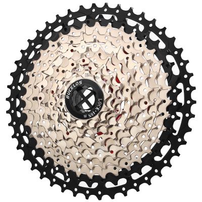 BUCKLOS 8/9/10/11/12 Speed Cassette Ultra-Light 11-25/28/32/34/36/40/42/46/50/52T Bike Cassette Fit Mountain Bike/Road Bike/XC/DH/AM,Compatible with Shimano Sram HG Hub Driver