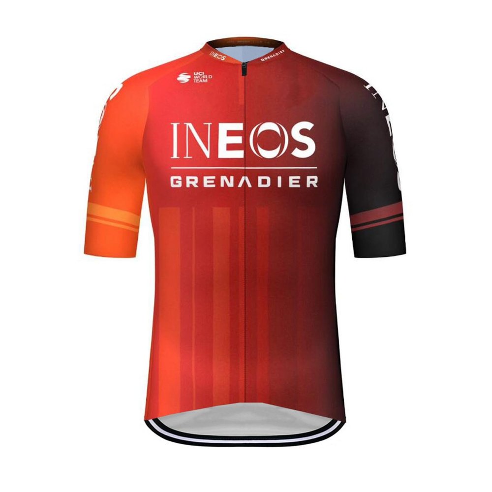 2024 Pro Team INEOSGRENADIER Cycling Jersey for Men,Short Sleeve Quick Dry Bike Shirt (6XL)