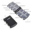 JAGTRADE Muitiple Compartments Fishing Tackle Box, Grids Lures Baits Storage Box Fishing Hooks Organizers Convenient Storage Case, 12x7x3cm view 2