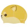 Sporti Shiba Inu Silicone Swim Cap Jr. - Orange - Junior view 1