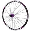 24'' 26'' 27.5'' 29'' Mountain Bike Wheelset Mountain bike Front Back Wheels Quick Release Disc Brake Aluminium Alloy Rims With Bearing Hubs Cassette 8-12 Speed ( Color : Black-Purple , Size : 27.5inc view 2