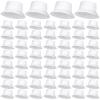 Mepase 60 Pcs Bucket Hat, Cotton Summer Cap for Women Men Summer Solid Color Beach Getaway Fisherman's Hat Outdoor and Travel (22.04-22.83 Inch) view 1