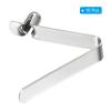 PATIKIL 8x5mm Kayak Paddle Snaps, 10 Pack Tent Pole Clips Steel V Shaped Single Pin Push Button Spring Clips Lock Tube Pole Clips for Camping Awning view 3