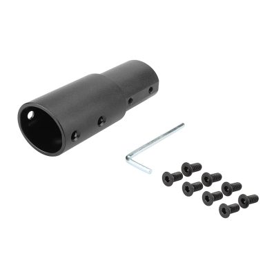 KARFRI Aluminium Alloy Pole Raiser Fit For Xiaomi Fit For M365 1S Pro Pro2 Essential Lite Electric Scooter Adjustable Extension Pole Accessories (Color : Black)