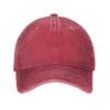 Add Your Design with Cowboy Hats Personalized Adjustable Baseball Caps, Red view 3