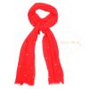 CALLARON 3Pcs Long Scarf for Women Shiny Pearls Shawl Scarf Flax Cotton Long Scarves Fashion Travel Wrap Scarf Comfortable Outdoor Decorative Head Scarf Shawl Red 74.6x39.3inch view 2