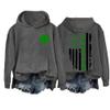 MOGUI Shamrock Flag St Patrick's Day Sweatshirt Women Long Sleeve Lucky Irish Gift Ireland Tee view 1
