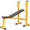 Dumbbell Squat Racks Adjustable Barbell Rack Squat Rack Weight Lifting Frame, Multifunctional Adjustable Folding Fitness Barbell Rack and Weight Lifting Bed, Suitable for Family Fi view 1