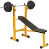 Dumbbell Squat Racks Adjustable Barbell Rack Squat Rack Weight Lifting Frame, Multifunctional Adjustable Folding Fitness Barbell Rack and Weight Lifting Bed, Suitable for Family Fi view 2