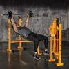Dumbbell Squat Racks Adjustable Barbell Rack Squat Rack Weight Lifting Frame, Multifunctional Adjustable Folding Fitness Barbell Rack and Weight Lifting Bed, Suitable for Family Fi view 4