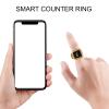 Electronic Finger Counter, Prayer Reminder Counter , Vibration Reminder, 0.49in Screen, Compatible with5.1, Synchronize Data to Smartphones (White) view 4