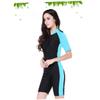 SUPVOX Short-Sleeved Diving Wetsuit for Women Uv -Piece Surf Suit for Snorkeling and Swimming Lightweight and Breathable XL view 4