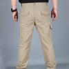 NineFit Basics Selling! Men's Hiking Tactical Pants Lightweight Outdoor Cargo Pants Military Combat Trousers Quick Dry Sports Athletic Pants A-Khaki, Small view 3