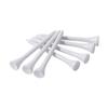 SUPVOX 100pcs White Wooden Golf Tees Easy to Spot Essential Accessory for Driving Range and Practice Sessions view 2