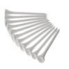 SUPVOX 100pcs White Wooden Golf Tees Easy to Spot Essential Accessory for Driving Range and Practice Sessions view 4