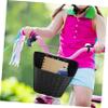 SUPVOX 1pc Retro Basket Front Handlebar Storage for Cycling Easy to Install Stylish Woven Design for Boys and Girls for Outdoor Use view 3