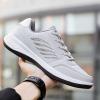 Zonkacen Male Lightweight Anti Skid Comfortable Fashion Casual Sneakers for Spring Autumn Exercise Athletic Street Cycling Walk School Office Workout Gray 10 Men view 2