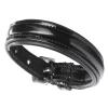 Dover Saddlery Riding Sport Patent Leather Browband Bracelet, Color: Black Patent/Black, Size: One Size