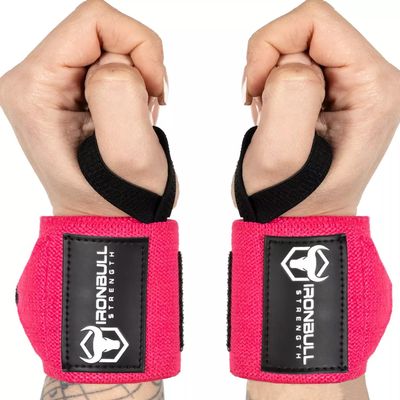 Wrist Wraps for Weightlifting (USPA, IPL, USAW & IWF Approved) - 18 Premium Quality Weight Lifting Wrist Support Straps for Bench Press, Overhead Press, Dips and Curls Best Wristbands for Olympic