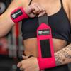 Wrist Wraps for Weightlifting (USPA, IPL, USAW & IWF Approved) - 18 Premium Quality Weight Lifting Wrist Support Straps for Bench Press, Overhead Press, Dips and Curls  Best Wristbands for Olympic view 2