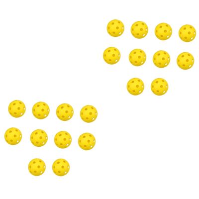 SUPVOX 100pcs Balls Practice Balls Boys and Training Aid Lightweight Indoor Outdoor High Visibility Random Color