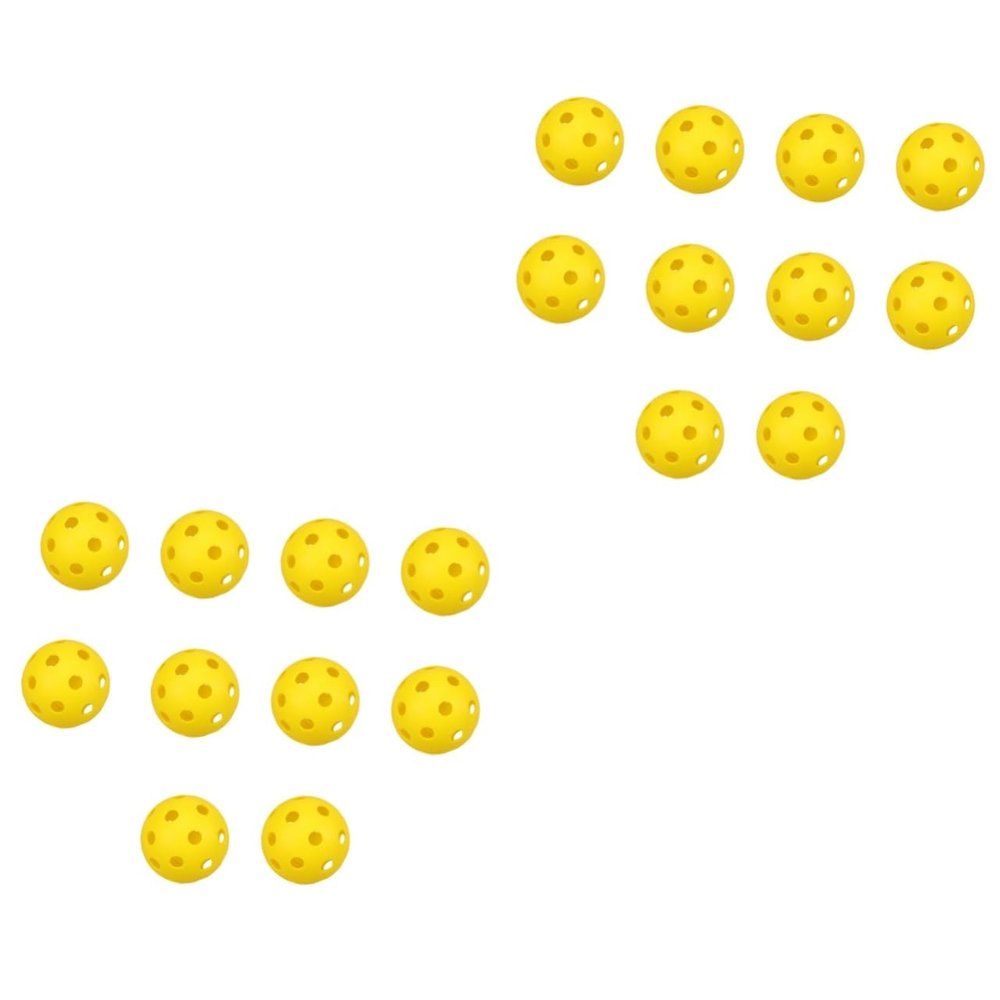 SUPVOX 100pcs Balls Practice Balls Boys and Training Aid Lightweight Indoor Outdoor High Visibility Random Color