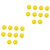 SUPVOX 100pcs Balls Practice Balls Boys and Training Aid Lightweight Indoor Outdoor High Visibility Random Color view 1