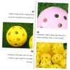 SUPVOX 100pcs Balls Practice Balls Boys and Training Aid Lightweight Indoor Outdoor High Visibility Random Color view 3