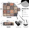 AQUNNEW Luxury Outdoor Picnic Blanket Extra-Large Waterproof Foldable Beach Mat Ideal for Picnics, Beaches and Outdoor Adventures Durable Picnic Mat Printing view 3