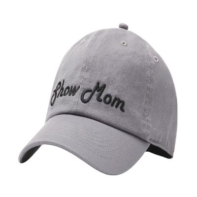 Dover Saddlery Riding Sport Ladies' Graphic Hat, Color: Show Mom-Grey/Black