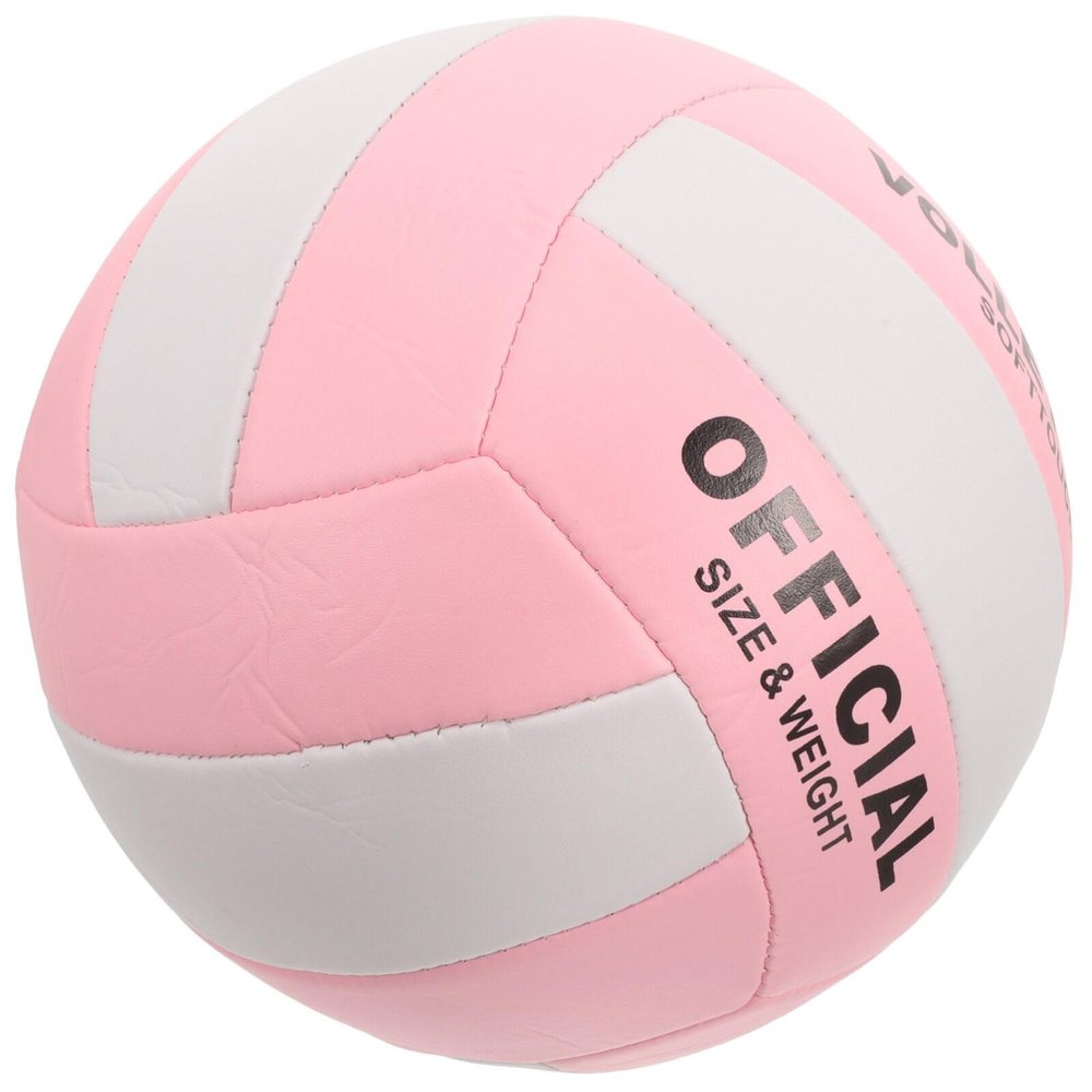Sosoport Official Size 5 Soft Volleyball Inflatable Pu Practice Ball Indoor Volleyball for Training Team Sports and School Exams